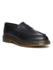 Dr. Martens Leder-Mokassins in Schwarz