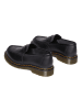 Dr. Martens Leder-Mokassins in Schwarz