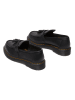 Dr. Martens Leder-Mokassins in Schwarz