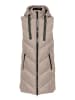 JDY Doorgestikte bodywarmer beige