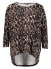 ONLY Longsleeve in Schwarz/ Beige