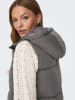 ONLY Doorgestikte bodywarmer grijs