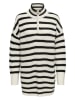 ONLY Pullover in Creme/ Schwarz