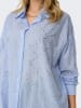 ONLY Blouse lichtblauw/wit
