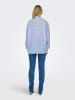 ONLY Blouse lichtblauw/wit