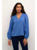 Kaffe Bluse in Blau