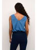 Kaffe Blusentop in Blau