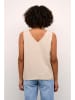 Kaffe Blusentop in Creme