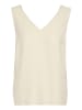 Kaffe Blusentop in Creme