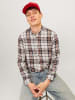 Jack & Jones Koszula "Classic Autumn" w kolorze kremowo-brązowym