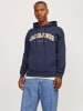 Jack & Jones Hoodie "Caleb" donkerblauw