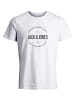 Jack & Jones Koszulka "Blaaston" w kolorze białym