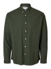 SELECTED HOMME Hemd - Regular fit - in Dunkelgrün