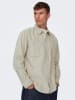 ONLY & SONS Hemd "Salp" - Relaxed fit - in Beige