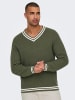 ONLY & SONS Pullover in Khaki
