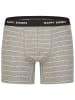 Happy Shorts 2er-Set: Boxershorts Hellgrün/ Grau