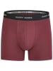 Happy Shorts 3-delige set: boxershorts bordeaux/zwart/beige