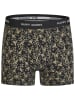 Happy Shorts 3-delige set: boxershorts bordeaux/zwart/beige