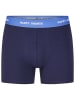 Happy Shorts 3er-Set: Boxershorts in Dunkelblau/ Blau/ Türkis