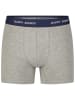 Happy Shorts 3-delige set: boxershorts donkerblauw/blauw/grijs