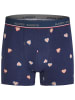 Happy Shorts 2er-Set: Boxershorts "Oktoberfest" in Rot/ Dunkelblau