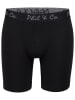 Phil & Co. Berlin 4er-Set: Boxershorts in Schwarz/ Dunkelgrau/ Khaki