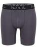 Phil & Co. Berlin 4er-Set: Boxershorts in Schwarz/ Dunkelgrau/ Khaki