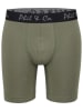 Phil & Co. Berlin 4er-Set: Boxershorts in Schwarz/ Dunkelgrau/ Khaki