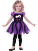 amscan Kostümkleid "Itsy Bitsy Spider" in Lila