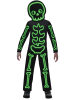Carnival Party 2-delig kostuum "GID Stick Skeleton" zwart/groen