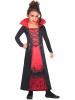 Carnival Party Kostümkleid "Rose Vampiress" in Schwarz/ Rot