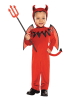 amscan 2-delig kostuum "Devil" rood
