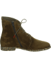 Think! Leren boots kaki