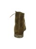 Think! Leder-Boots in Khaki