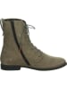 Think! Leren boots beige