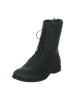 Think! Leren boots donkerblauw