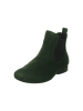 Think! Leder-Chelsea-Boots in Grün