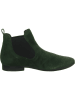 Think! Leder-Chelsea-Boots in Grün