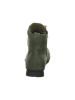 Think! Leren boots kaki