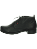 Think! Leder-Ankle-Boots in Schwarz