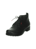 Think! Leder-Ankle-Boots in Schwarz