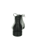 Think! Leder-Ankle-Boots in Schwarz