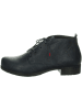Think! Leren enkelboots donkerblauw