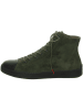 Think! Leder-Boots in Khaki