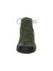 Think! Leren boots kaki