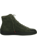 Think! Leder-Boots in Khaki