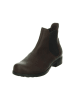 Think! Leren chelseaboots bruin