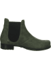 Think! Leren chelseaboots groen