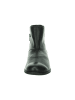 Think! Leder-Ankle-Boots in Schwarz