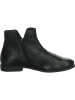 Think! Leder-Ankle-Boots in Schwarz